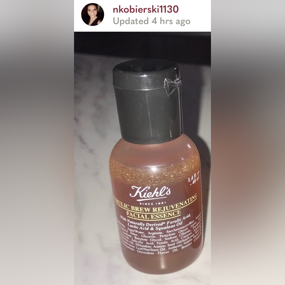 1 KIEHL’S FERULIC BREW REJUVENATING FACIAL ESSENCE